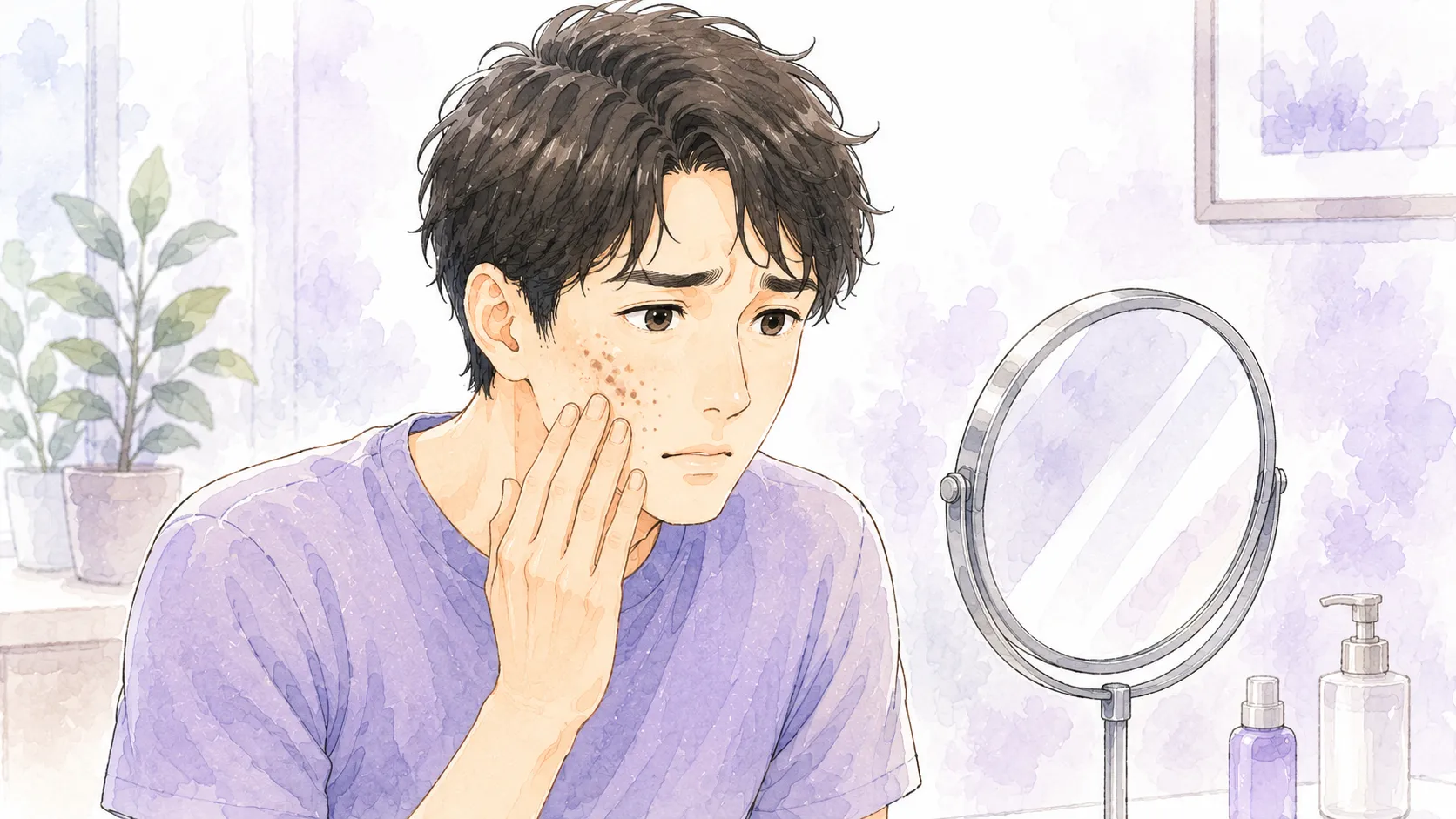 メンズ美容で肌治療を考える男性へ｜肌あれ・シミ・毛穴の相談目安
